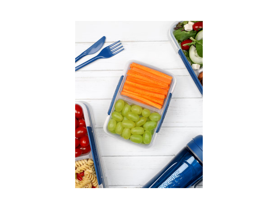 Sistema 350ml Small Split TO GO™ Lunch Box – Eco-Friendly, BPA-Free Sistema 350ml Small Split TO GO™ Lunch Box – Eco-Friendly, BPA-Free